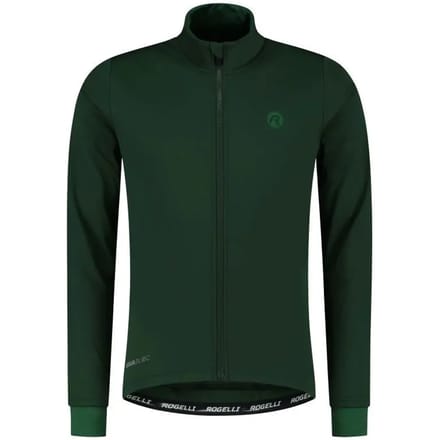 Rogelli Essential Heren Fietsjack Winter - Waterafstotend - Groen