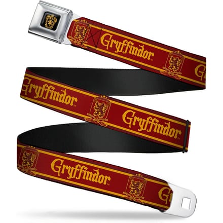 Buckle-Down Harry Potter Gryffindor Seatbelt Belt - Multi