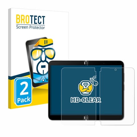 BROTECT - Screenprotector voor Microsoft Surface Duo 2 (Inner display) - Folie Beschermfolie transparant 2 Stuks