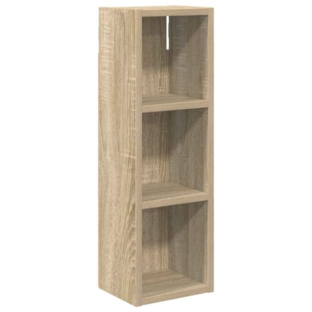 vidaXL - Badkamer - wandkast - Sonoma - Eik - 20 - x - 16 - x - 62,5 - cm