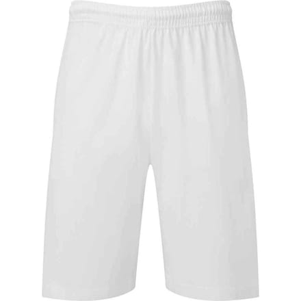 Fruit of the Loom Korte Iconische Jersey Heren (Wit)