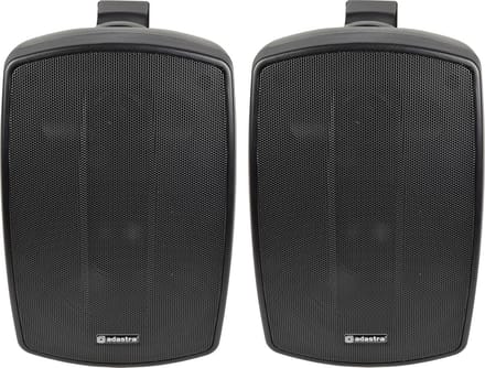 Adastra BH5-B luidsprekerset 5,25 inch 50W RMS IP44 zwart per paar