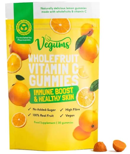 Wholefruit Vitamin C Gummies (Vegums) 30st