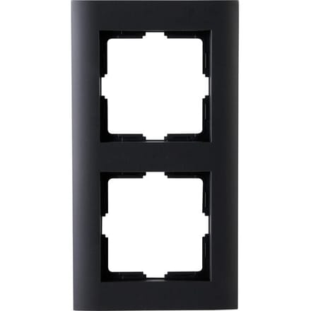 KOPP - Afdekraam - Athenis HK07 - 2-voudig - Mat Zwart