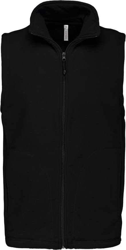 Kariban Bodywarmer van microfleece heren K913 - Black - 5XL