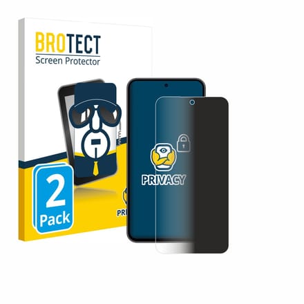BROTECT - privacy screenprotector voor Samsung Galaxy A36 5G Enterprise Edition - Folie Beschermfolie Blauwlichtfilter 2 Stuks