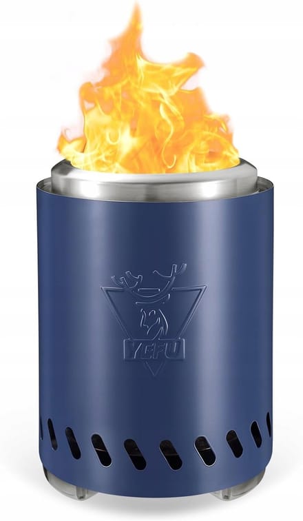 Draagbaar Pellet Terrashaard - Rookvrij & Compact