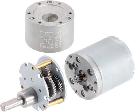 50:1 Metal Gearmotor 37Dx70L mm with 64 CPR Encoder Pololu 2824