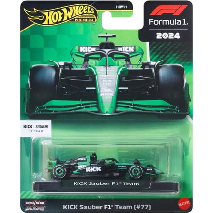 Hot Wheels Premium F1 Kick Sauber Valterri Bottas #77