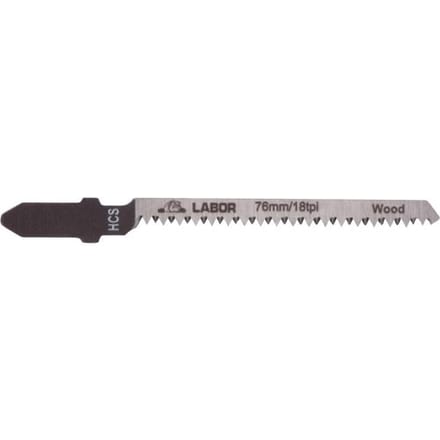 Labor decoupeerzaagbladen hout T101AO 76mm (5 Stuks)
