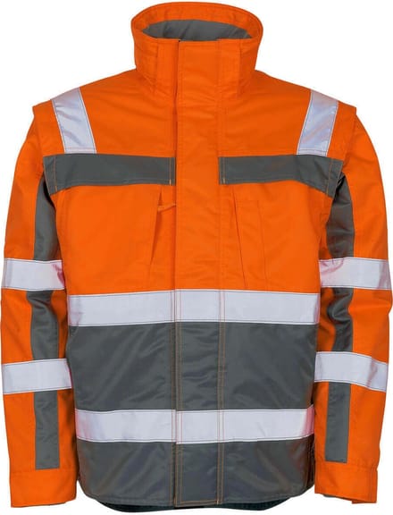 Mascot Safe Compete Winterjas 09335-880 - hi-vis oranje/antraciet - S