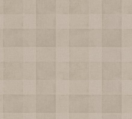 RUITEN BEHANG | Geblokt - Bruin - A.S. Création Natural Living D`eco