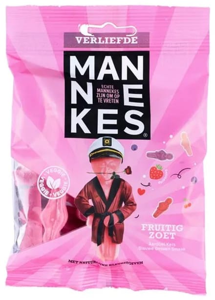 Verliefde mannekes 25x 100 gr