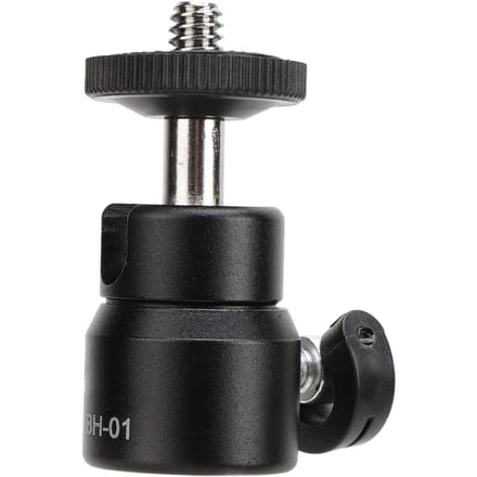 Petite Rotule Vis 14 Rotative à 360 Degrés Libération Rapide Adaptateur Griffe Flash Rotule pour Téléphone black