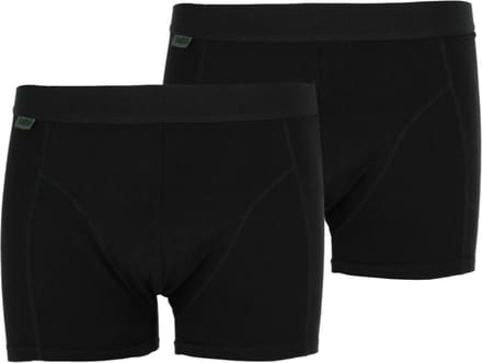 Basset Bamboe Heren Boxershorts zwart 2-pack - maat M