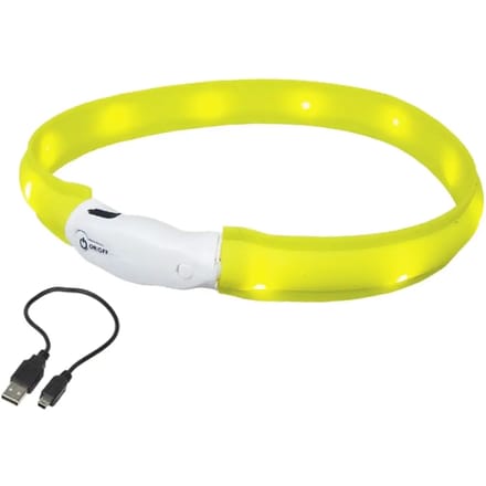 Brede LED-halsbanden voor honden Nobby Pet Visible