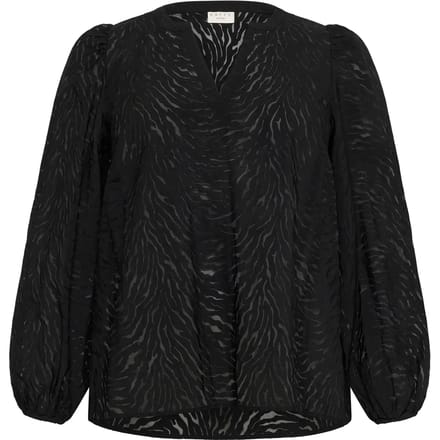 Damesblouse met lange mouwen KAFFE Curve Vianna