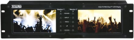 DMT DLD-72 MKII Dual 7" Display with HDMI link - Accessoires voor Presentatietechnologie