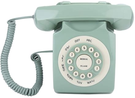 Dailygoods- Vaste Telefoon Vintage - ABS-materiaal - Hoge