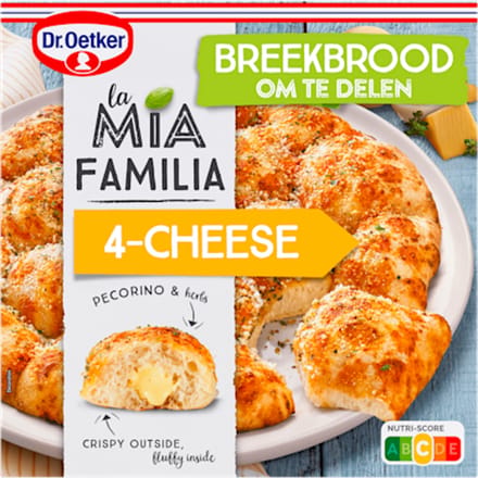 La Mia Familia 4 cheese breekbrood