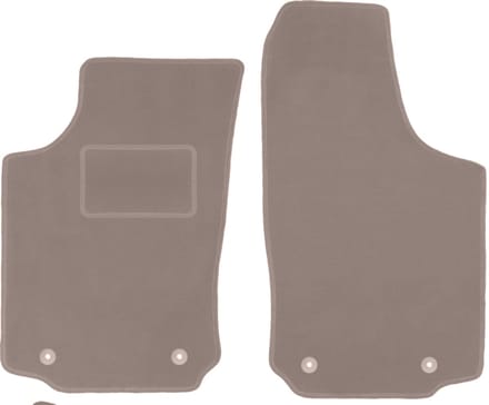 Beige voormatten voor: Opel Tigra B TwinTop, cabrio (2003-2008)