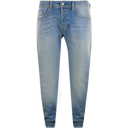 Diesel Heren Buster-X Denim Jeans (Lichtblauw)