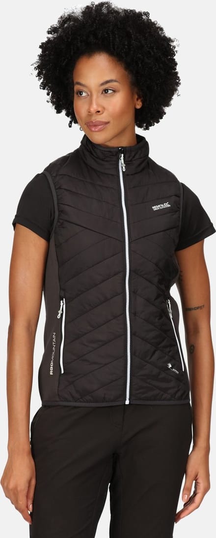 De Regatta Halton V Bodywarmer - Dames - Extol Stretch - Waterafstotend - Zwart