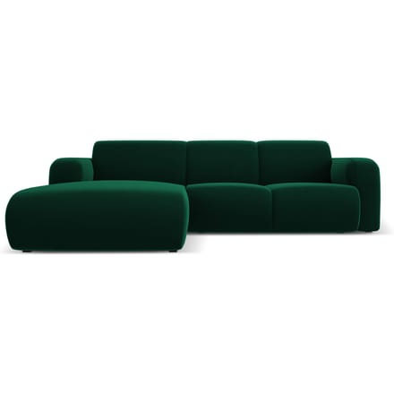4-zitshoekbank Lola velvet links | Windsor & Co