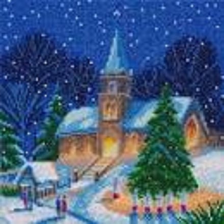 Crystal Art - Christmas Carols - diamond painting - 30×30 cm - Partial