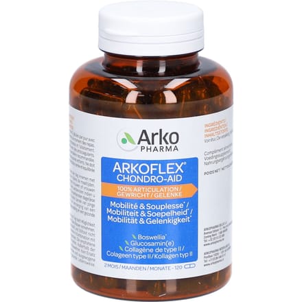 Arkoflex Chondro-aid 100% Gewrichten Caps 120