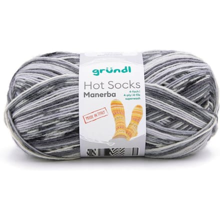 Gründl Hot Socks Manerba - Muis Grijs/Anthraciet/Natuur