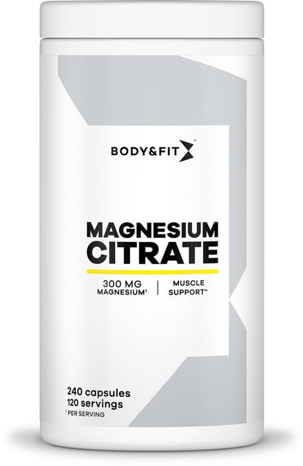 Body & Fit Magnesium Citraat - Magnesium Tabletten - 150mg Magnesium per Tablet - 240 Capsules