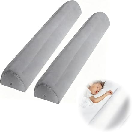 Opblaasbare Valbescherming voor Bed – 127 cm, 2-pack met Handpomp voor Baby & Kind