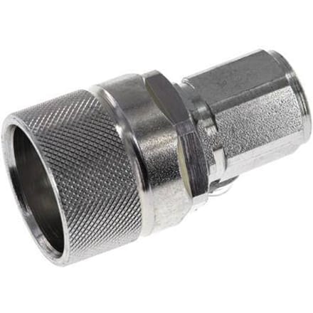 Stalen DN 10 Hydraulische Koppeling Insteeknippel G 3/8 inch Binnendraad ISO 14541 D M28 x 2