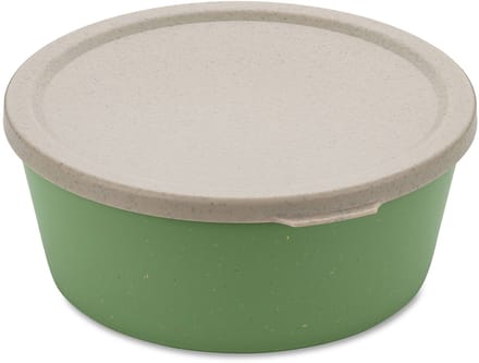 Kom met deksel, 0.4 L, Organic, Blad Groen - Koziol | Connect Bowl