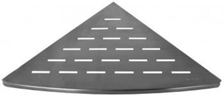 Wiesbaden InWall Hoekplanchet 29 x 29 cm - RVS Geborsteld Staal