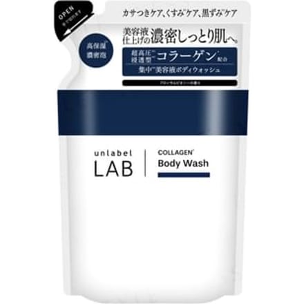 JPS LABO - Unlabel Lab Collagen Deep Moist Body Wash Refill 310ml