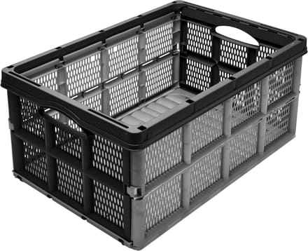 Garronda Transportbox 51x34,5x22,5 cm – Opvouwbaar – Grijs/Zwart – GD-CRI-FoldBox