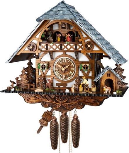 Engstler - 3891/8 MT - Koekoeksklok - 1-day chain clockwork