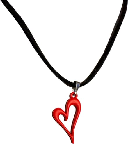 Ketting rood hart - Charme Bijoux