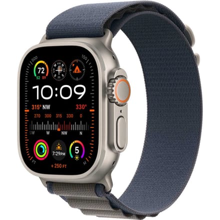 Alpine Loop Band voor de Apple Watch | 44/45/46/49 mm - Maat S - Blue