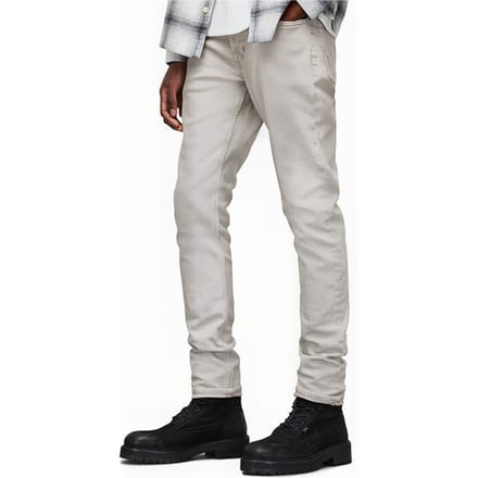 AllSaints Rex Overdye Cool Grey Taglia: W38L30 | Jeans Slim Fit Outlet | Uomo | Grigio