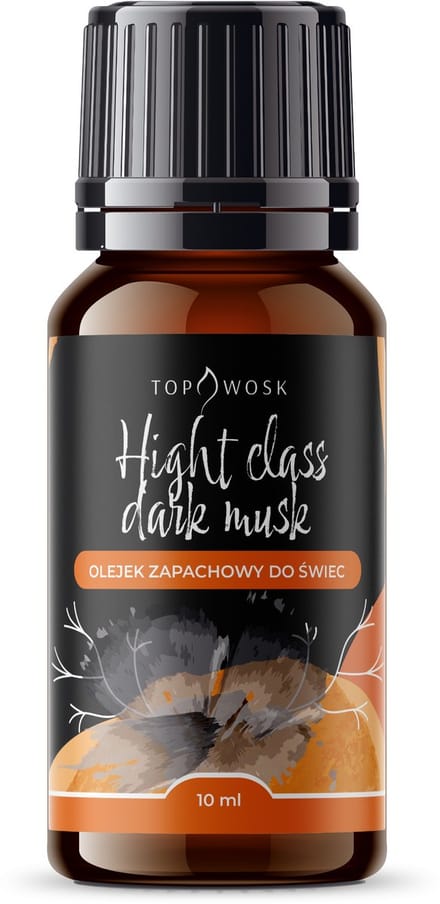 HIGH CLASS DARK MUSK - Geurolie - Luxe aroma - Intensief - Mysterieus - 10 ml