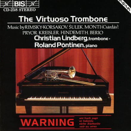 Roland Pöntinen, Christian Lindberg - The Virtuoso Trombone (CD)