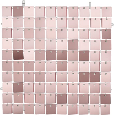 Backdrop Paneel – Rosé Vierkantjes