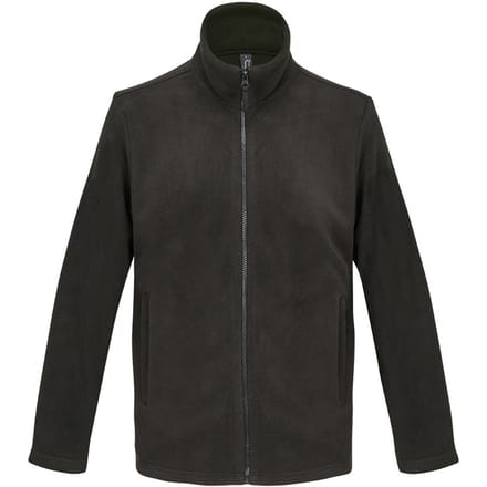 SOLS Unisex Microfleece Jas voor volwassenen (Zwart)