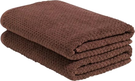Yumeko douchelakens dots roze 70x140 - 2 st - Hotelkwaliteit - Bio, eco & fairtrade