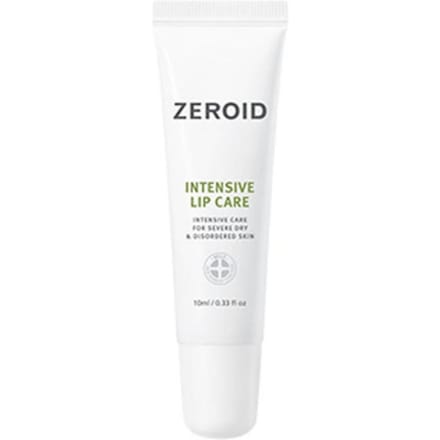 ZEROID Intensieve Lippenverzorging Hydraterende Barrière Herstellende Lippenbalsem 10ml 1 Pack (10ml) white