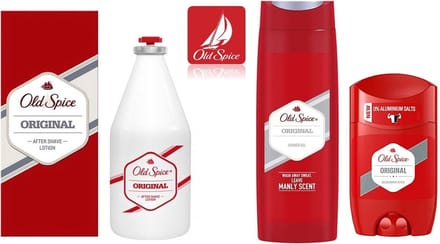 Geschenkset OLD SPICE - Douchegel / Deostick / Aftershave - ORIGINAL