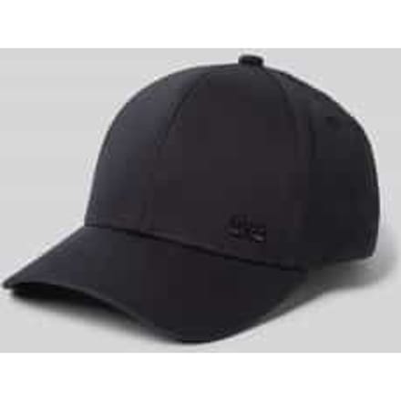 BOSS Zed Metal Logo Cap - Zwart- Dames, Zwart One Size
